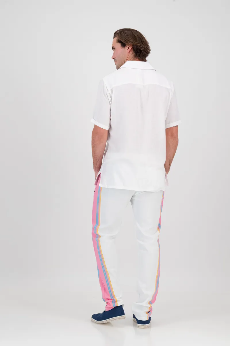 Regular Fit Trousers - Shell Pink - Image 2