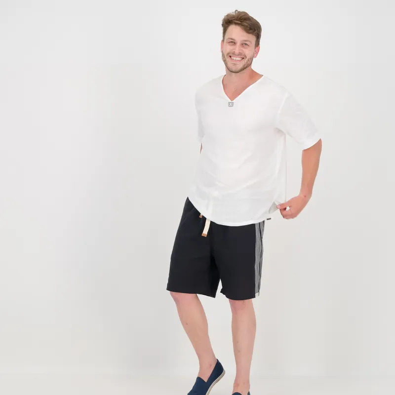 Relaxed Fit Shorts - Black Onyx - Image 1