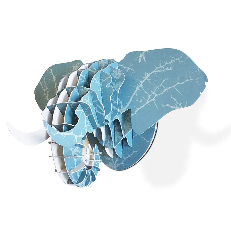 Mini Ele with Blue Thorn print - Image 1