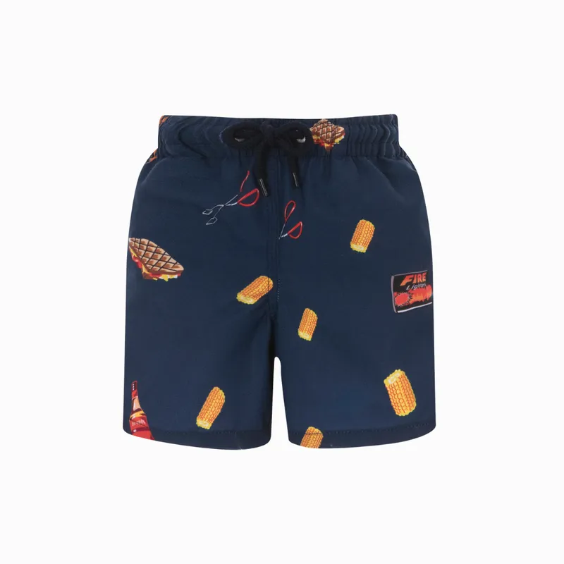 Kids Swim Shorts | Braai / Navy - Image 1