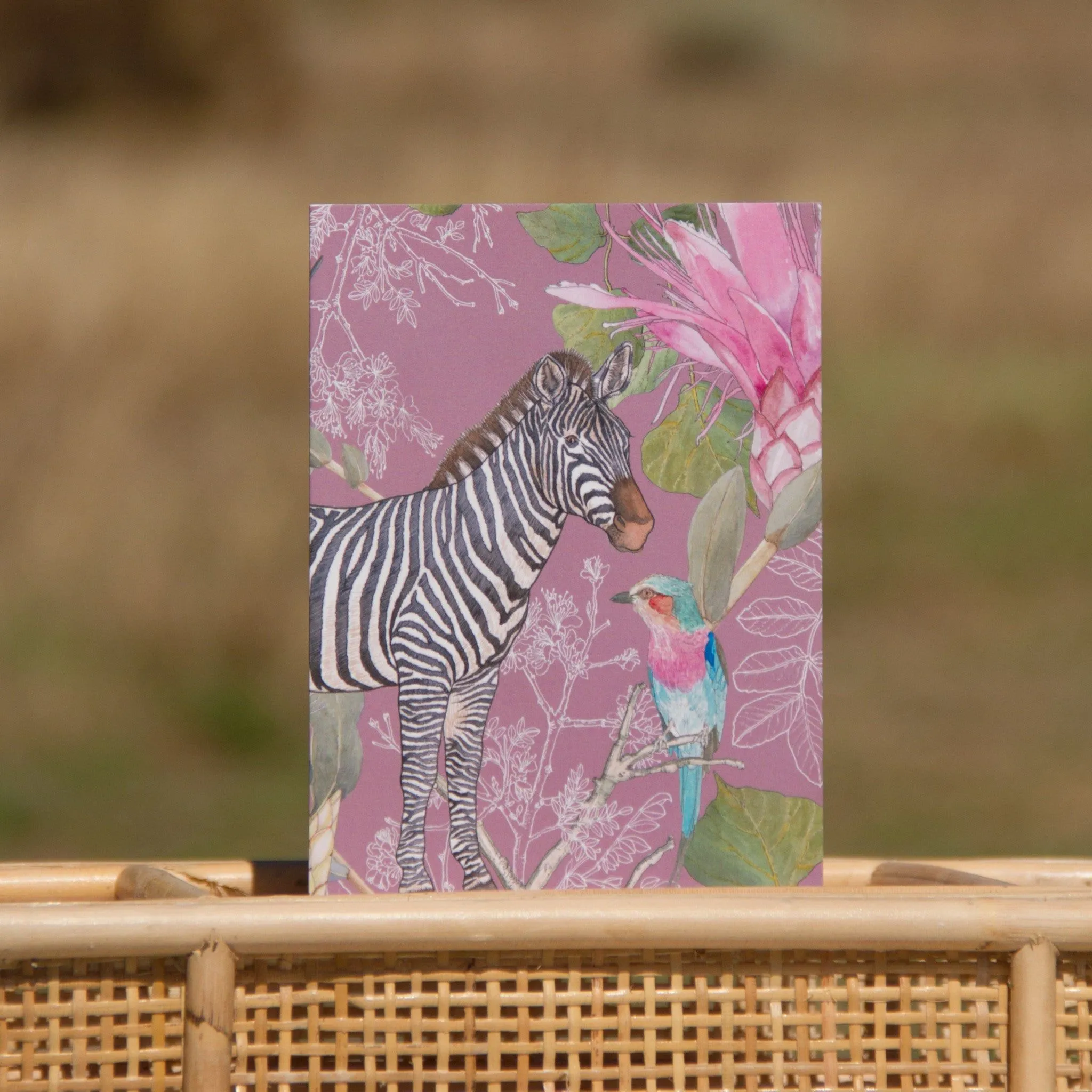 Notebook ~ Bushveld Elegance, Pink
