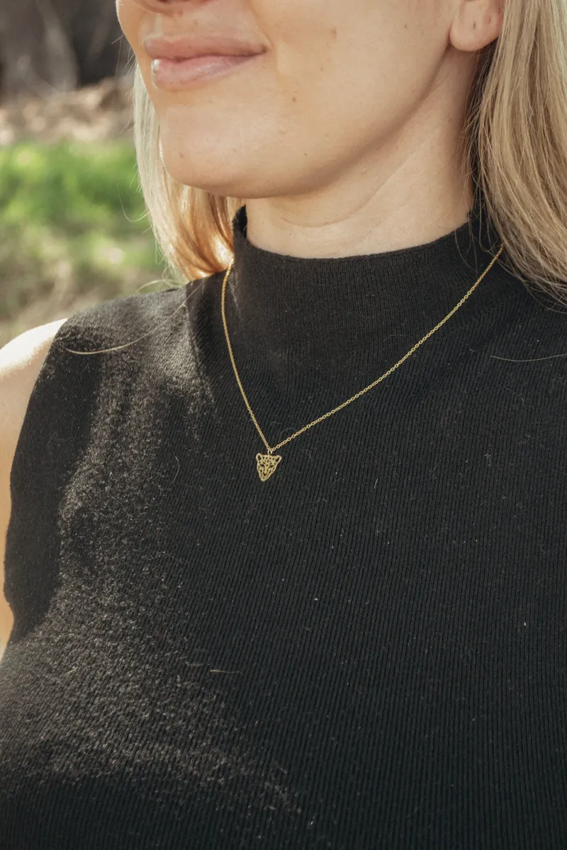 Leopard Face Pendant - Image 4