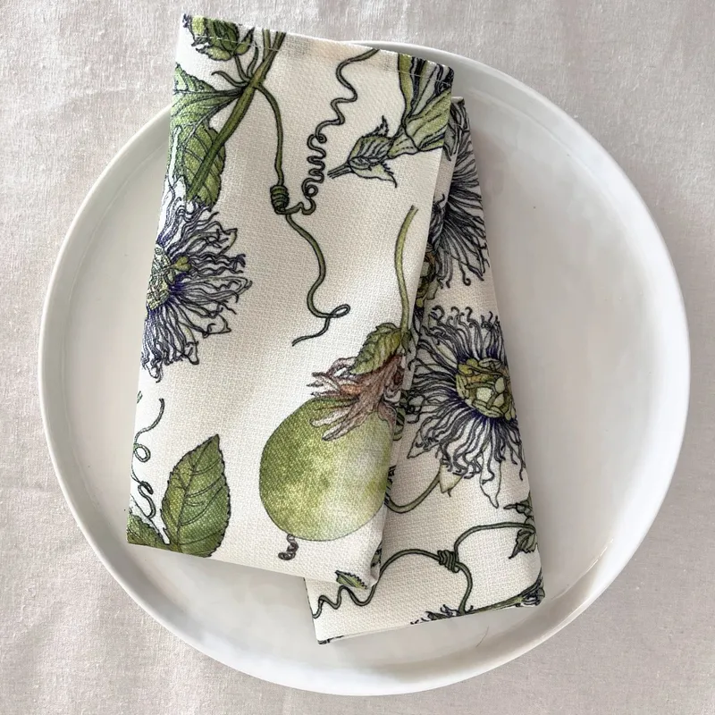 Passionfruit Napkins ~ Set of two - Image 1