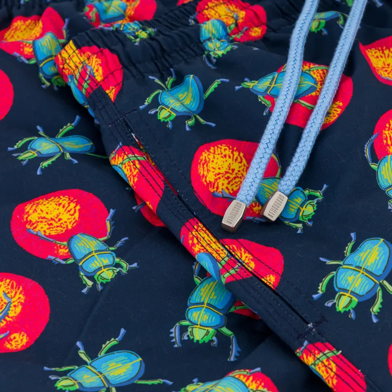 Mid-length Swim Shorts | Dung Beetle / Navy - Image 2