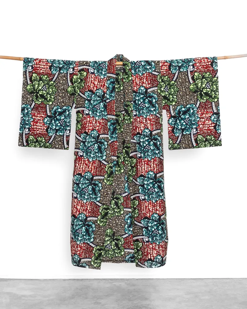 ROSE African Lifestyle Kimono - Image 1