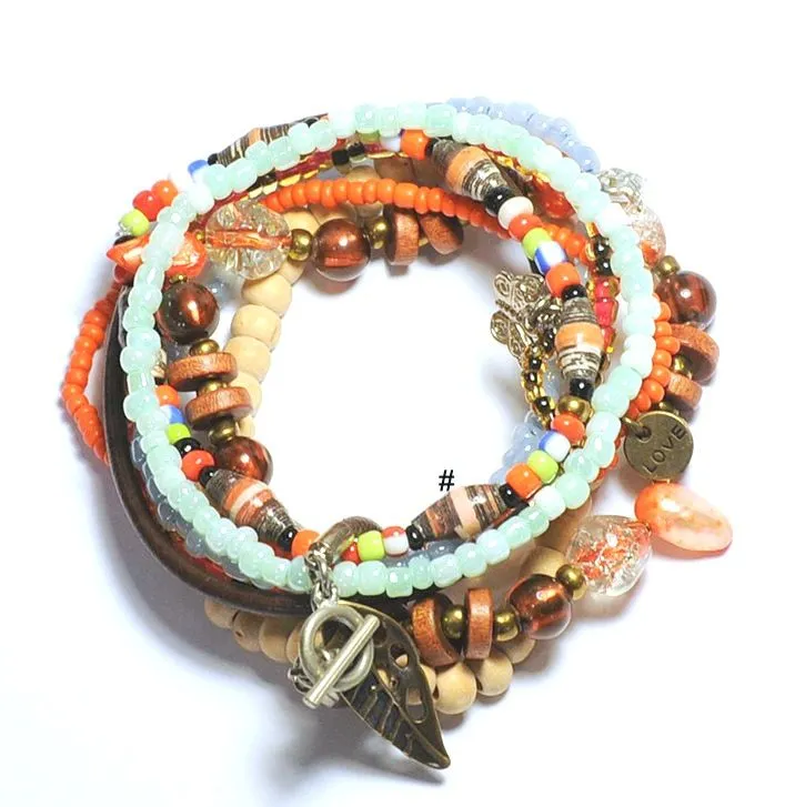 Gorgeous 8 bracelet set - BRM04