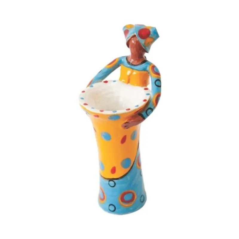 1Lady Small Vase Bright on White - Image 2