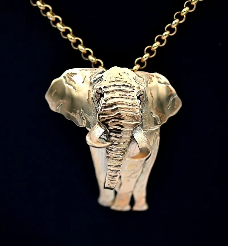 Ndlulamithi Full FF 9ct Gold Pendant - Image 4