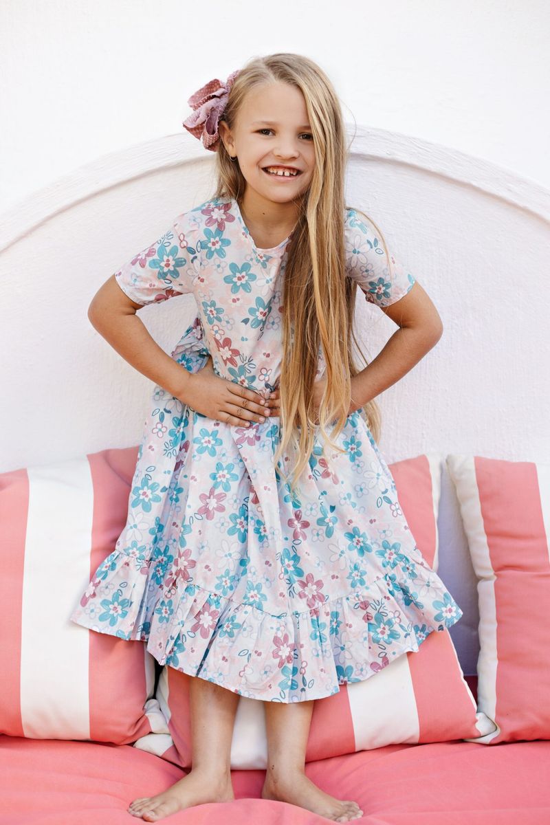 Girls'- Artists Bouquet- Dress