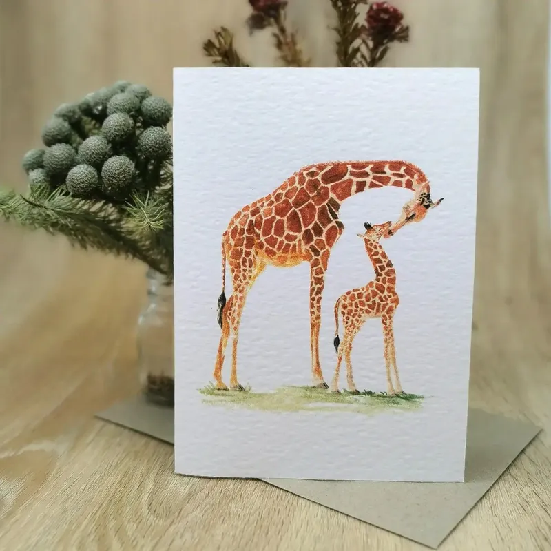Watercolour African Gift Cards - Image 2
