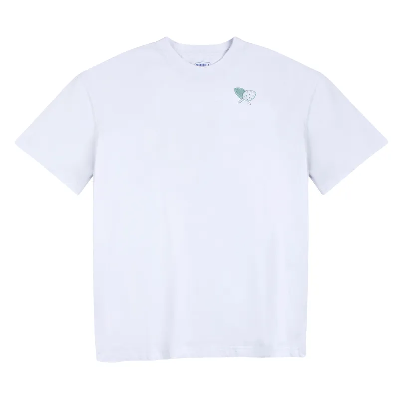 Loose White Tee | Tennis Club - Image 4