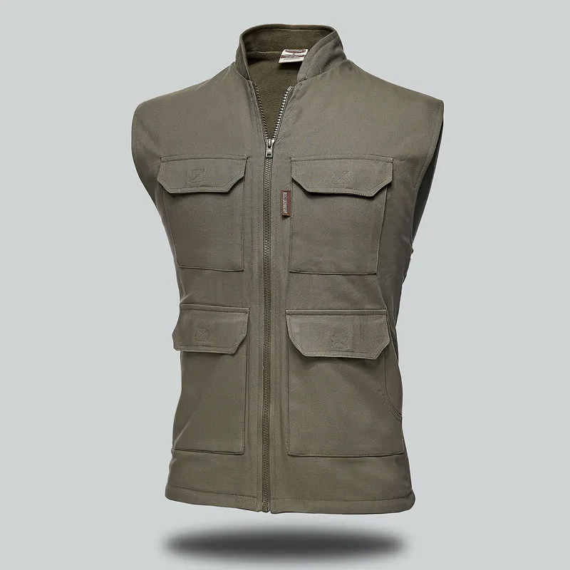 Fleece Lined Bush Vest - Image 2