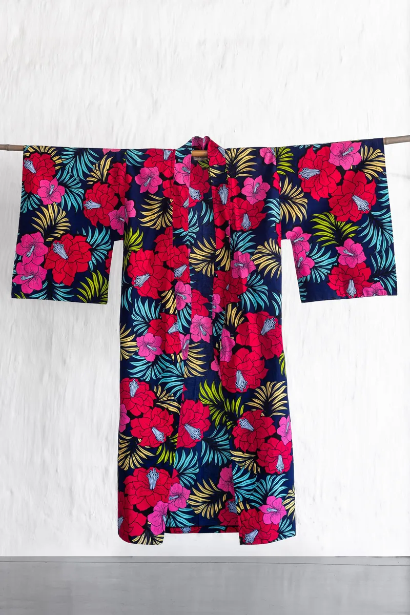 TROPICAL African Lifestyle Kimono - Image 1