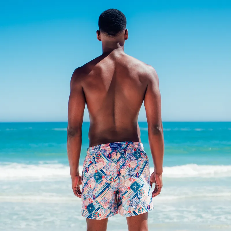 Mid-length Swim Shorts | Mermaid Mosaic / Multi - Image 2