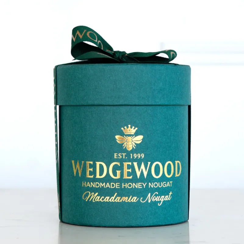 Macadamia Green Small Hat Box - Image 1