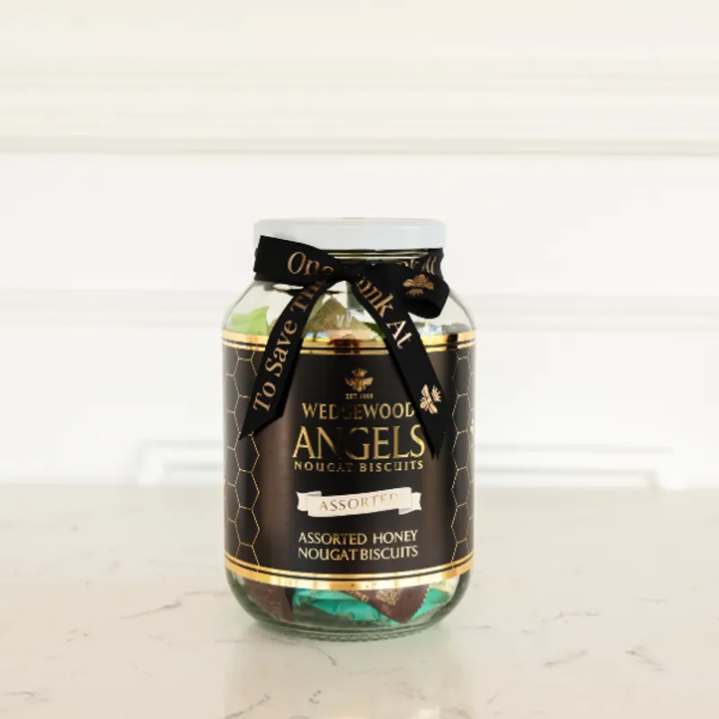 Angels Nougat Biscuit Jar - Image 2