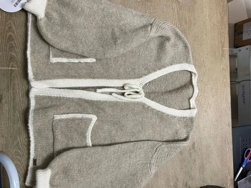 Gracelyn Tie Cardigan Jacket - Image 2