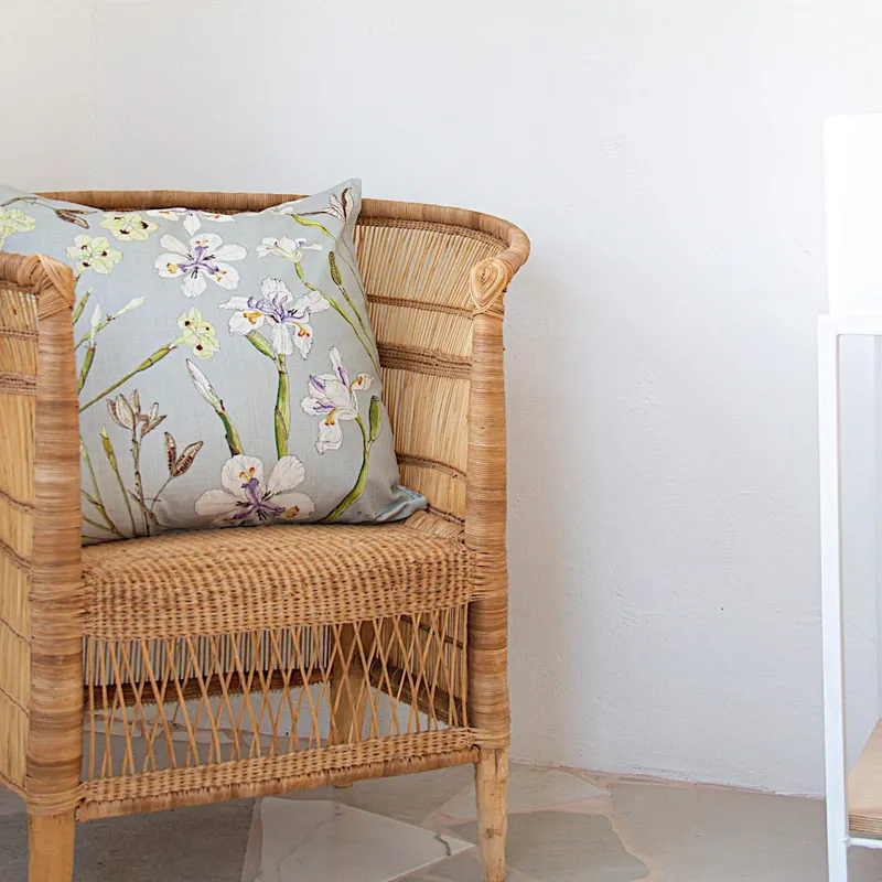 Wild Iris Scatter Cushion Cover - Image 2