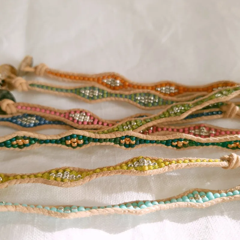 Woven bead bracelet - Image 2