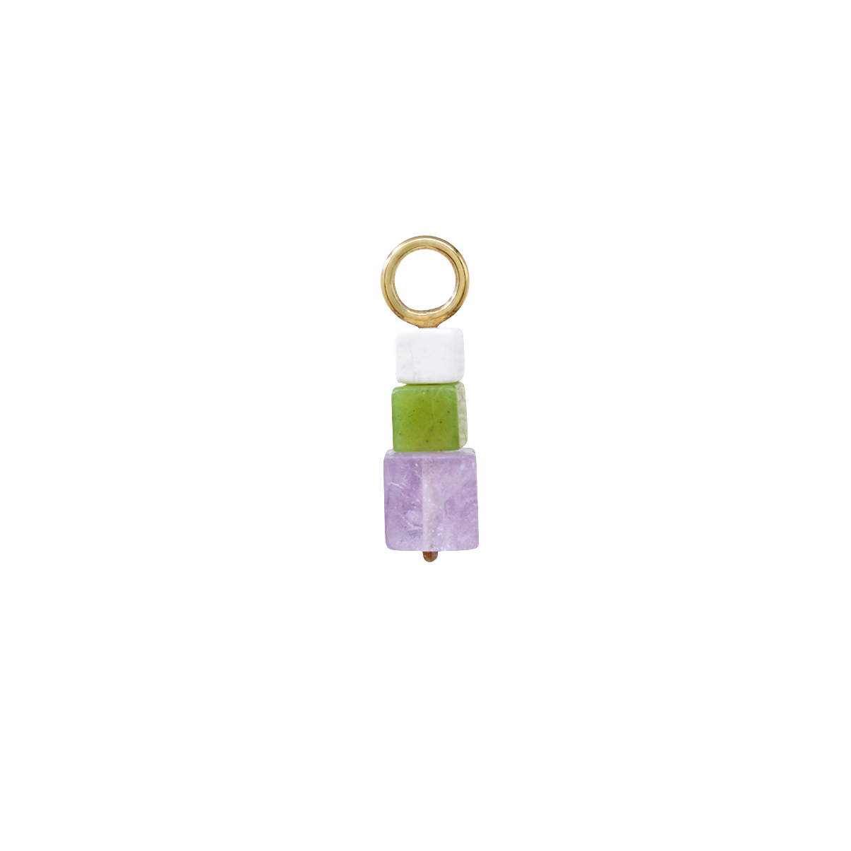 Karoo Cubes Hoop Charm