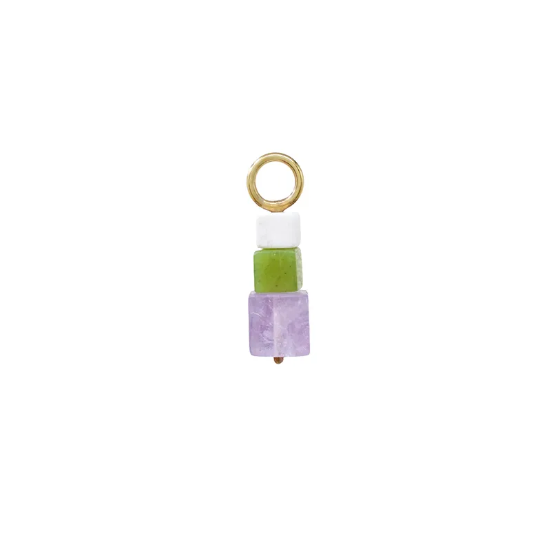 Karoo Cubes Hoop Charm - Image 1