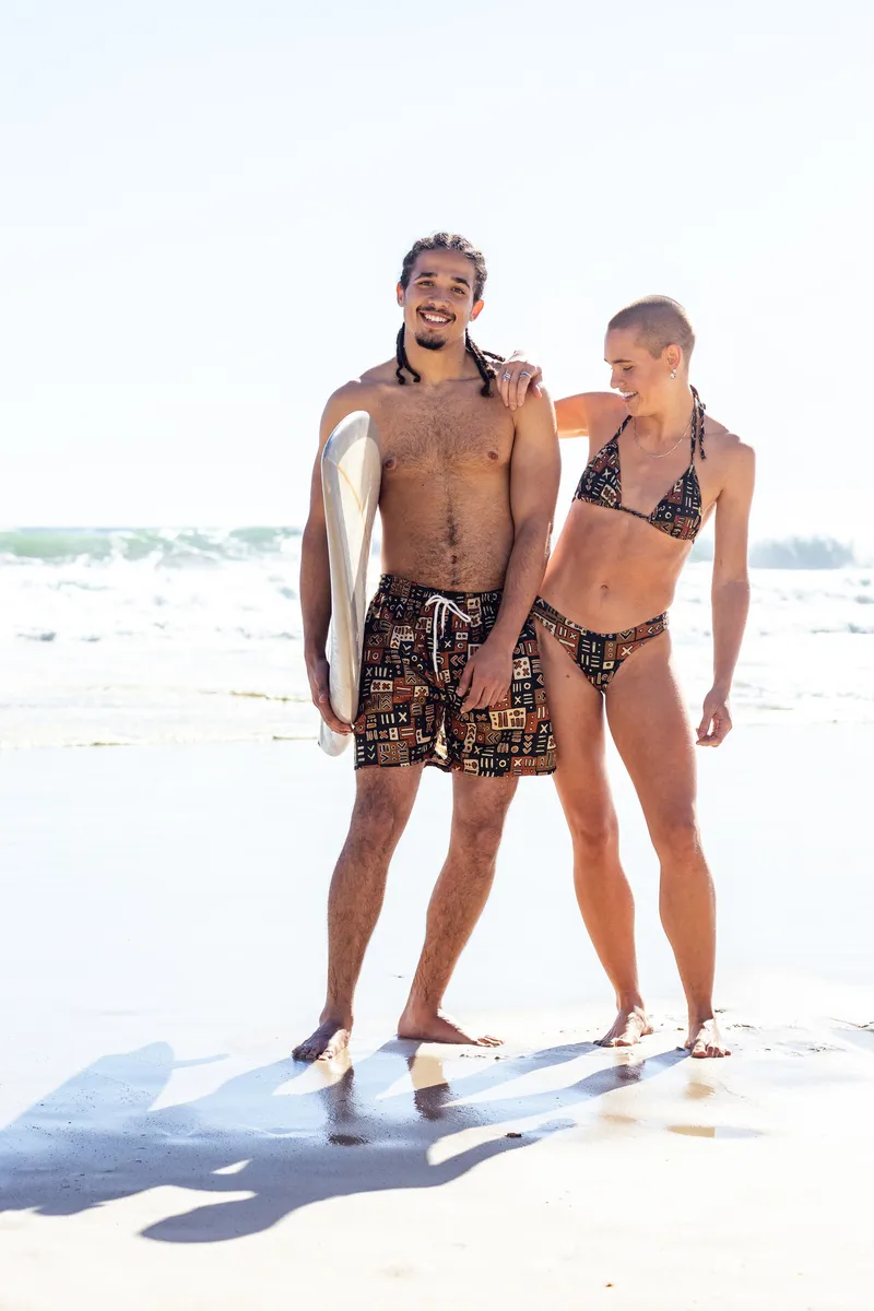 The Classic Triangle Tie-up Bikini - Image 1