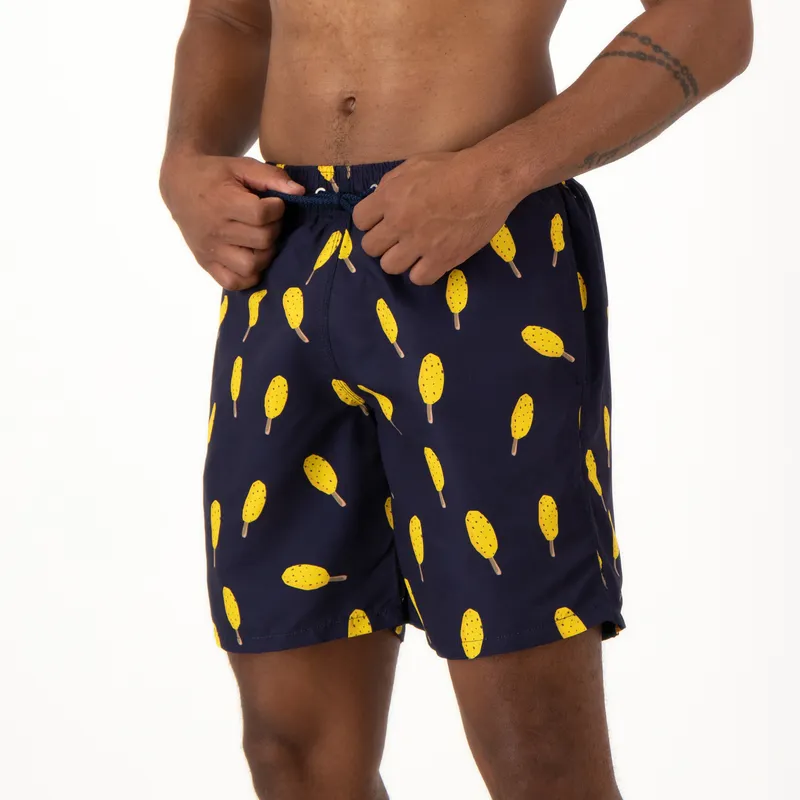 Long Swim Shorts | Navy Lolly - Image 2