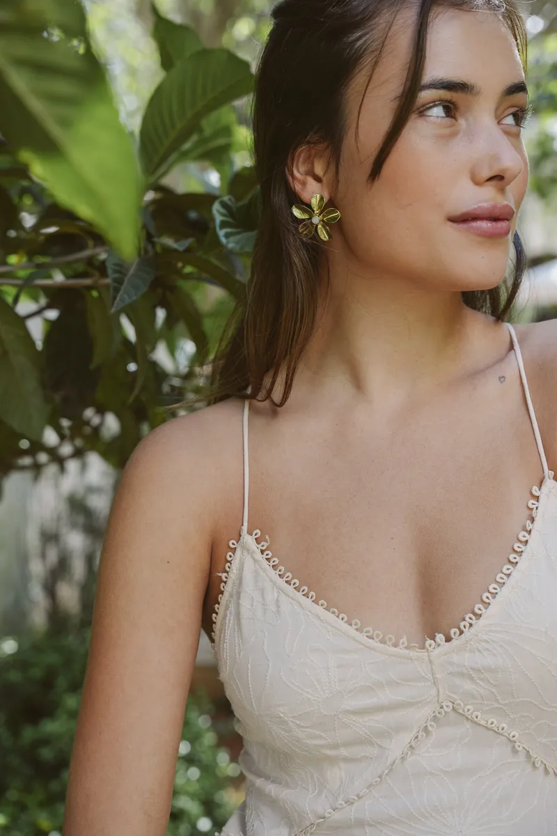 Flower Earrings - Image 2