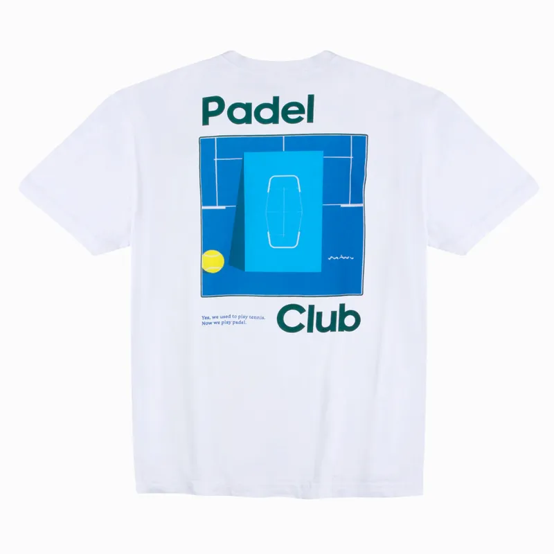 Loose White Tee | Padel Club - Image 1