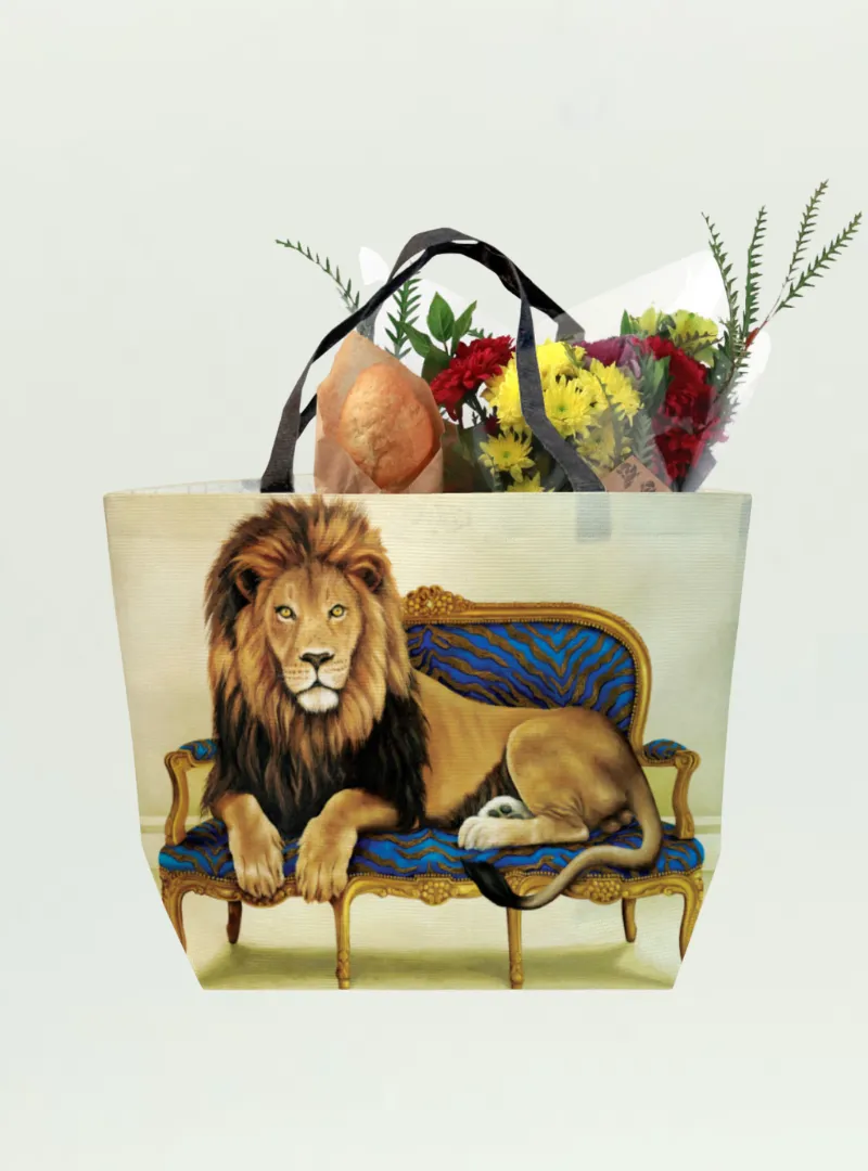 Lion at Leisure Recycled Shopper - Image 1