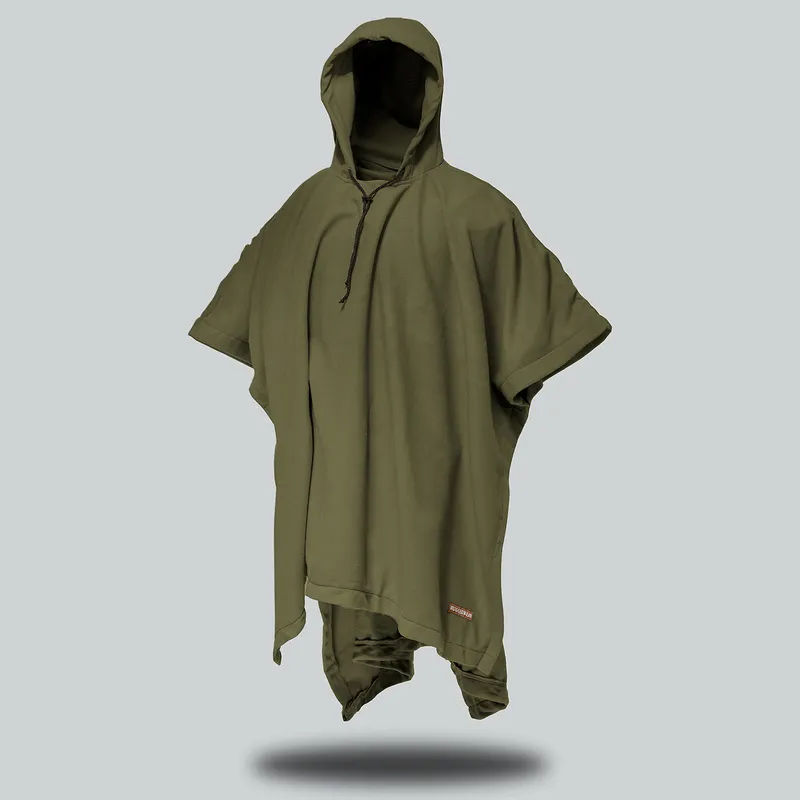 Polar Fleece Poncho - Image 3