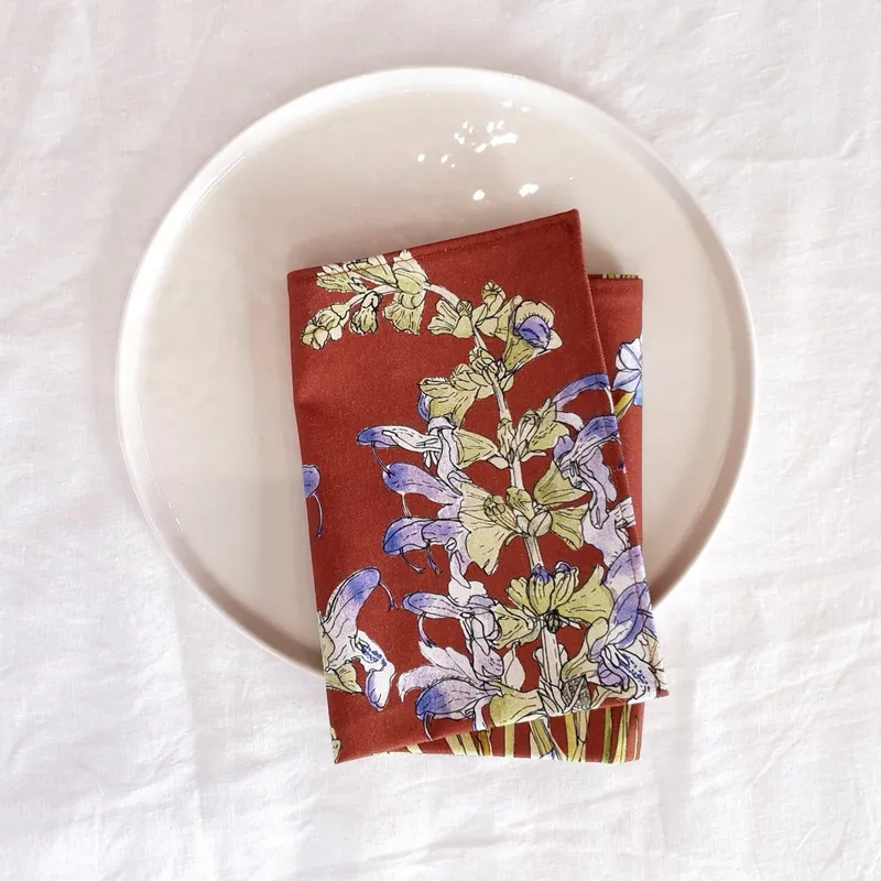 Aristea Cotton Napkin Set ~ Set of two - Image 1