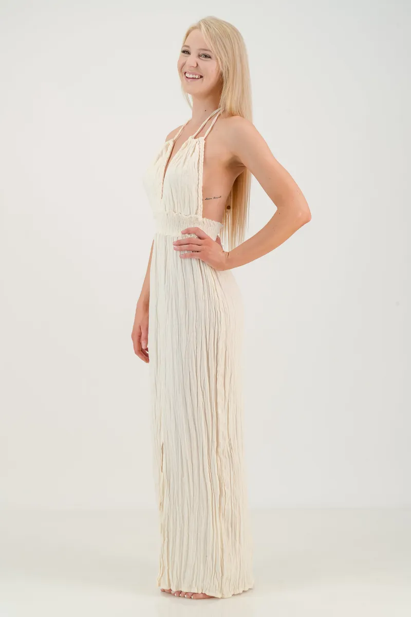 Summer Dress - Cream - Image 2