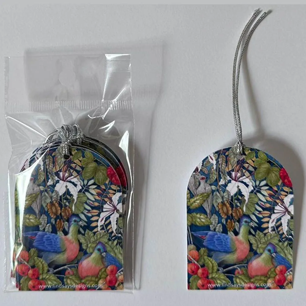 Gift Tags – Bauhinia Blues (Set of 6)