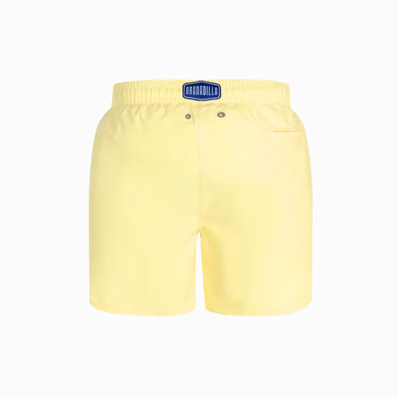 Mid-length Swim Shorts | Plain / Sunshine - Image 8