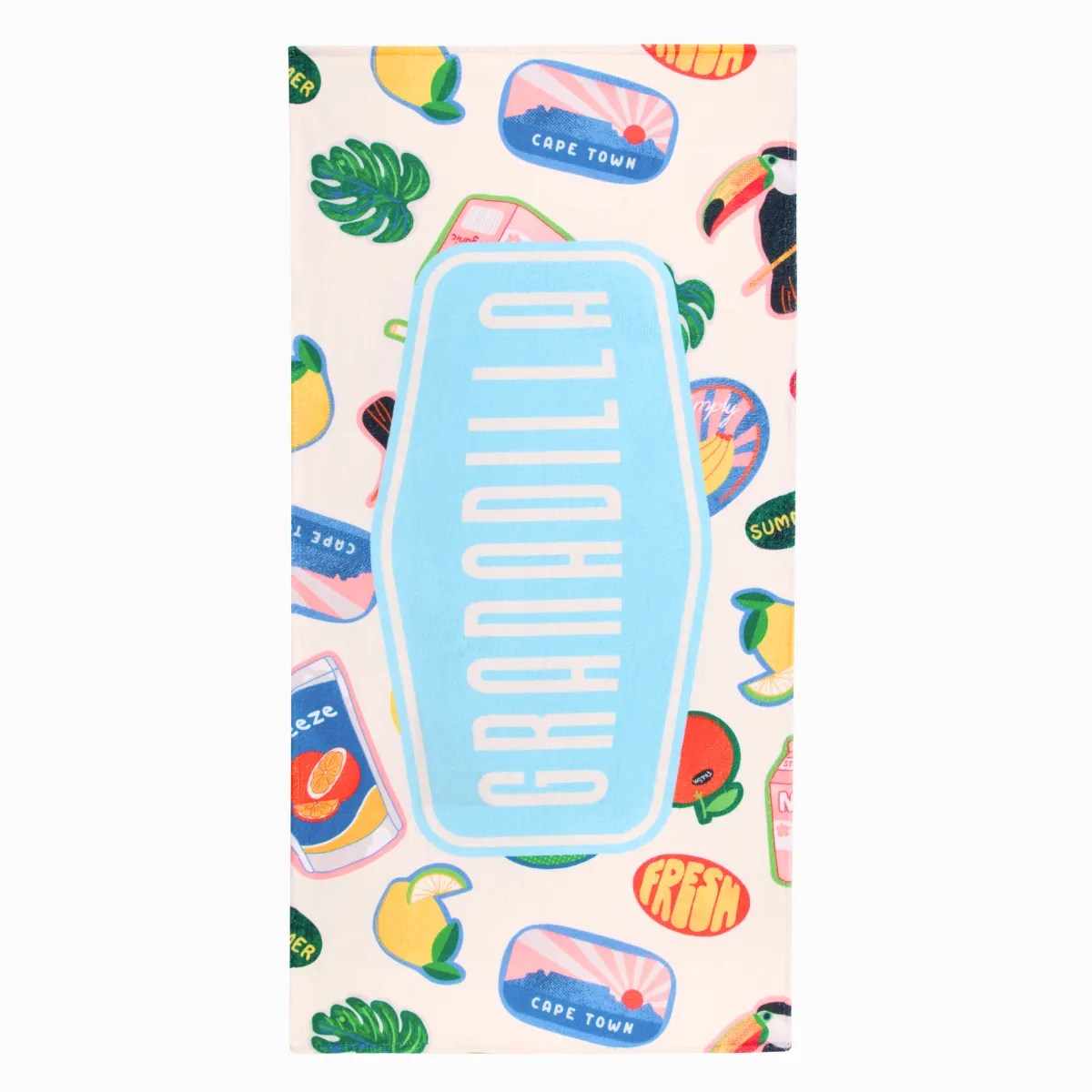 Beach Towel | Juice Box / Cream