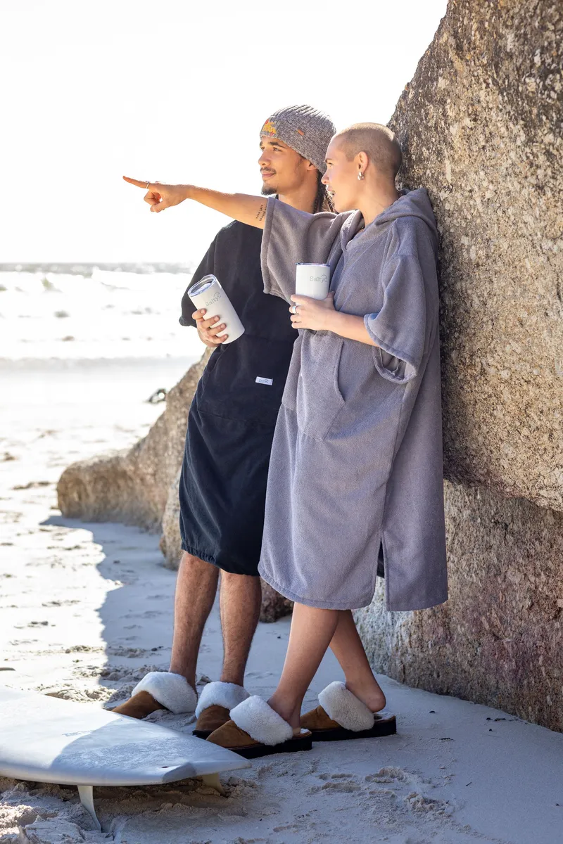 Fluffy Sheep Wool Suede Slippers - Image 1