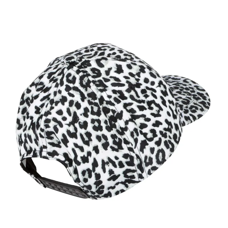 Into Africa Leopard Print Grey Curved Peak - Image 2