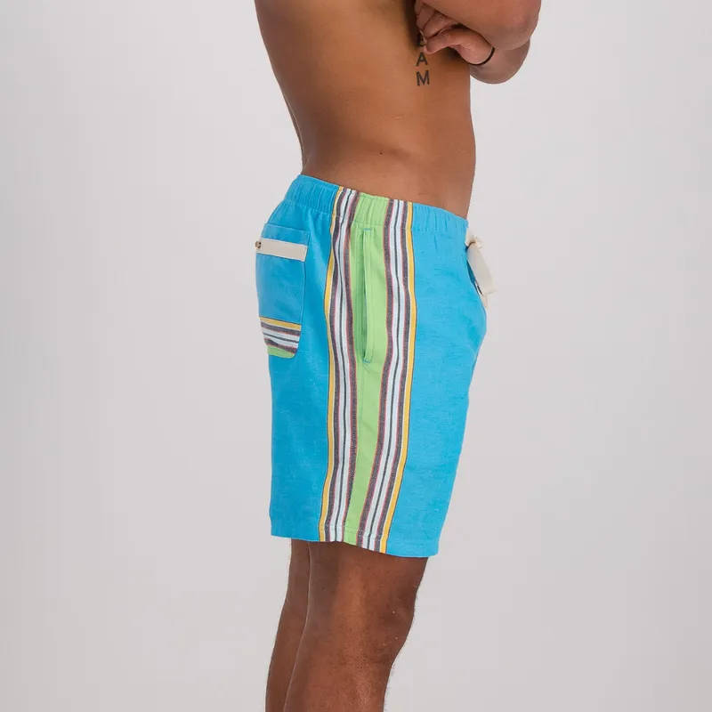 Regular Fit Shorts - Earthy Blue - Image 2