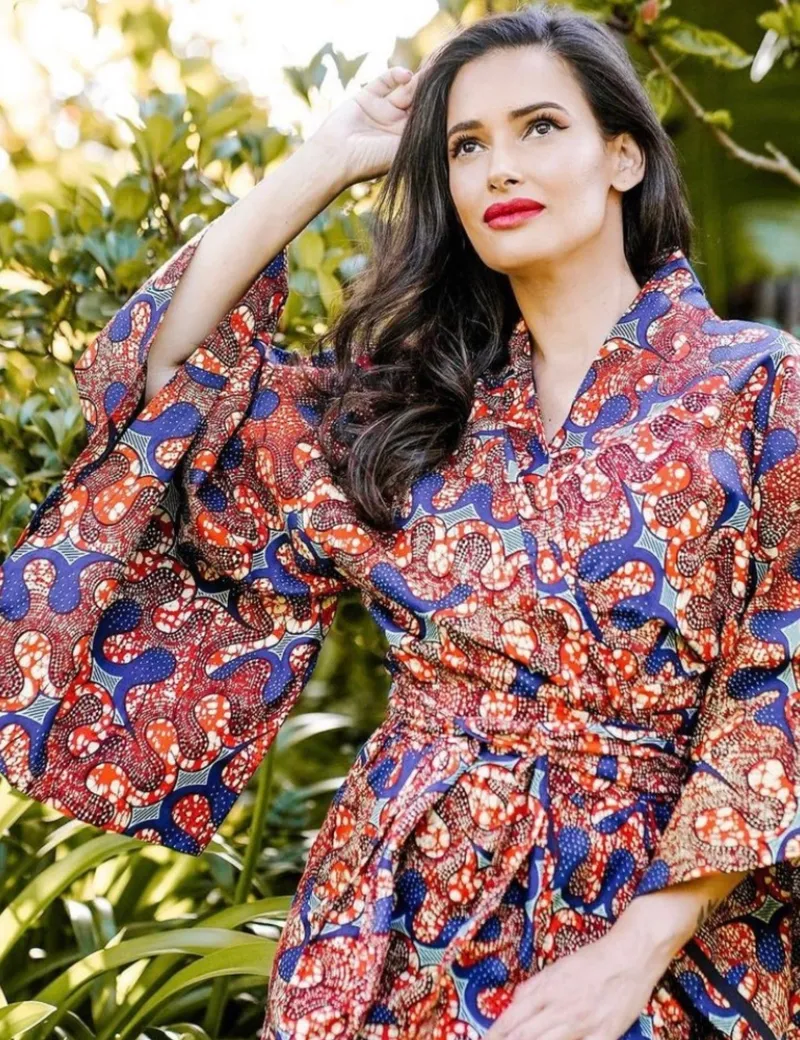 UMHLABA African Lifestyle Kimono - Image 2