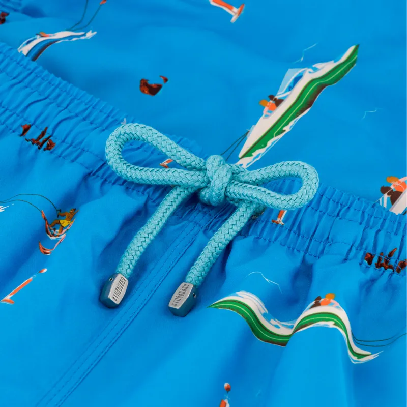 Mid-length Swim Shorts | Knysna Skier / Scuba Blue - Image 2