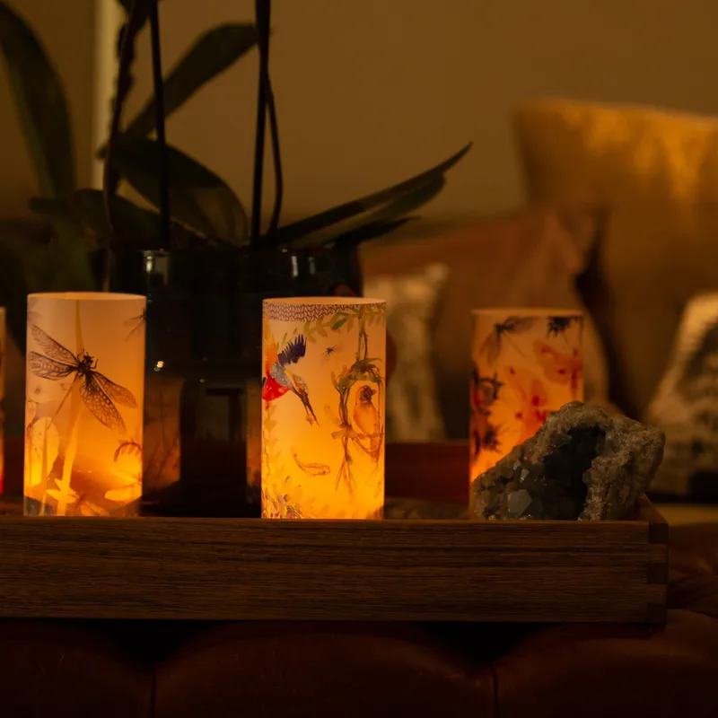 Kingfisher Candle Shades - Image 2