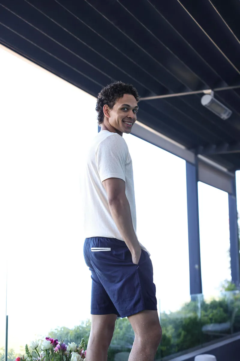 Cool Touch Cotton T-Shirt - Cream - Image 5