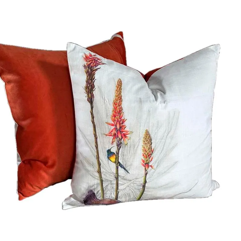 Scatter Cushion (60x60cm) - Hello Aloe - Image 3