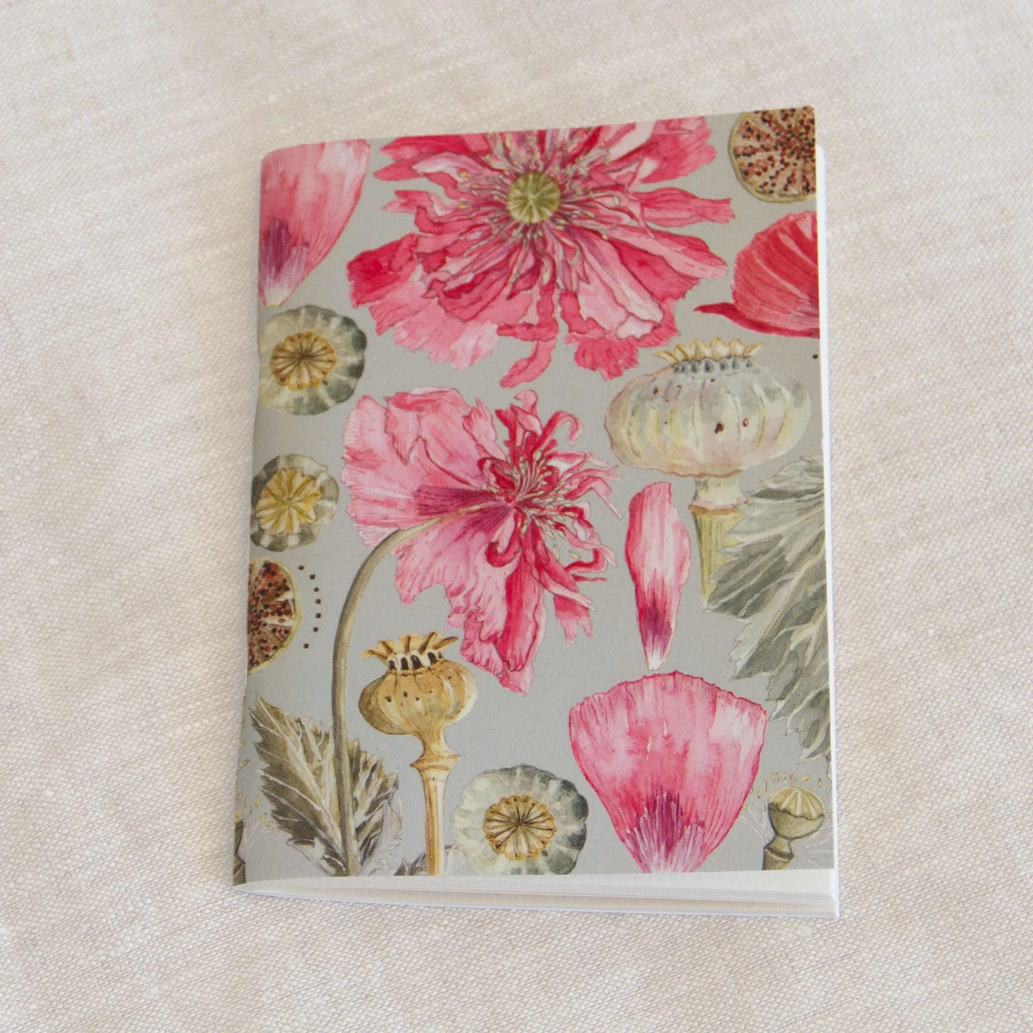Pink Poppy Notebook