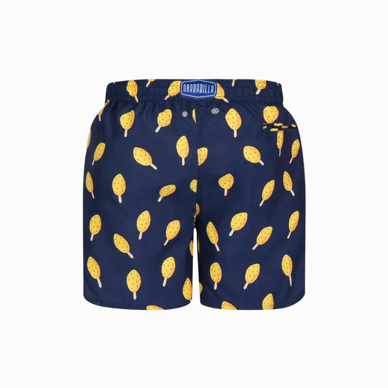 Mid-length Swim Shorts | Navy Lolly - Image 5