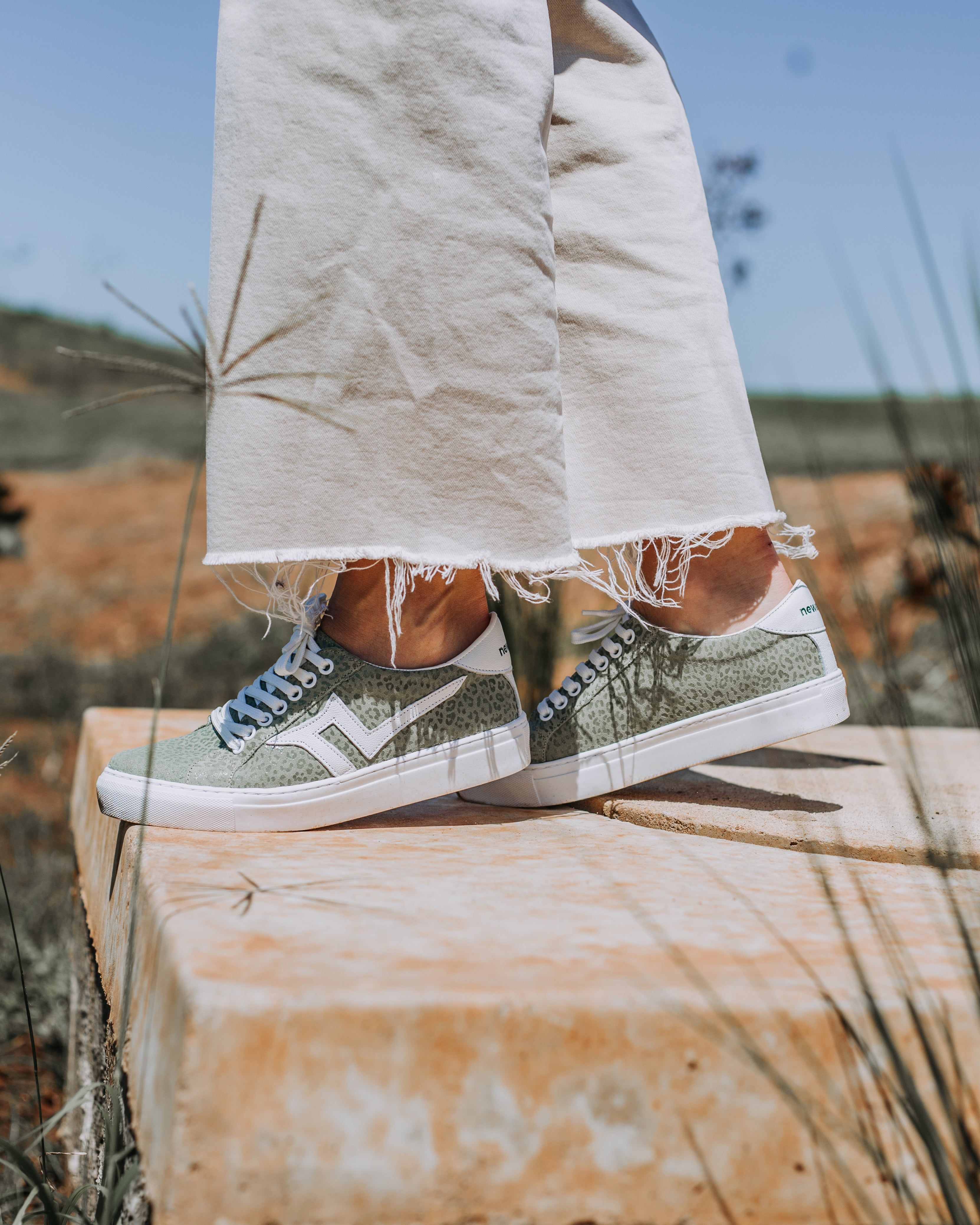 Mantis Green Sneaker. (Exclusive,Limited Edition)