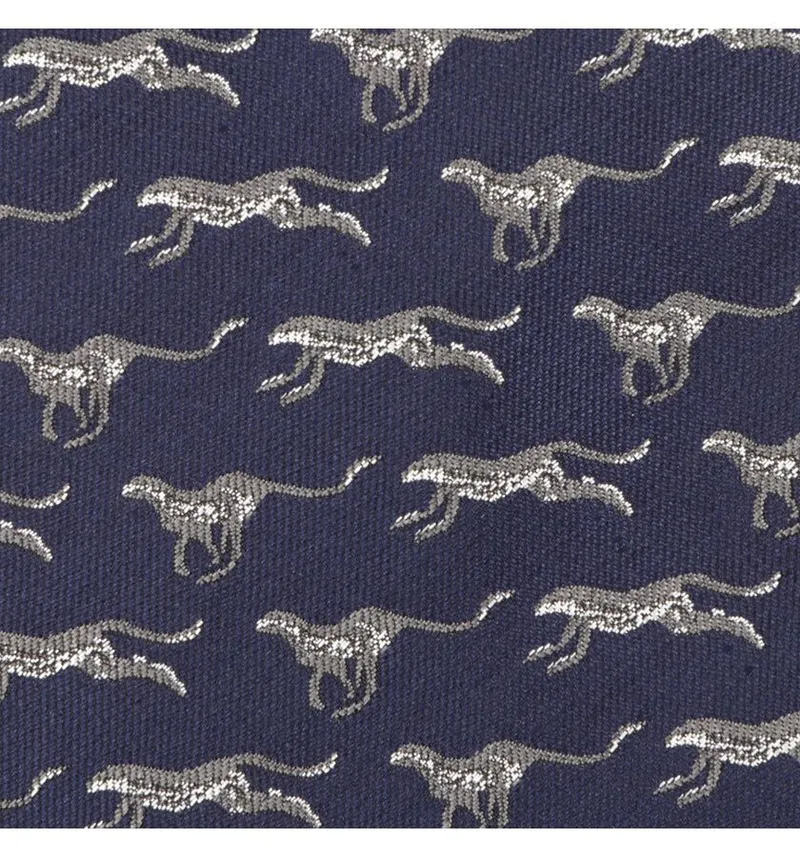 Cheetah Animal woven Microfiber necktie - Image 6