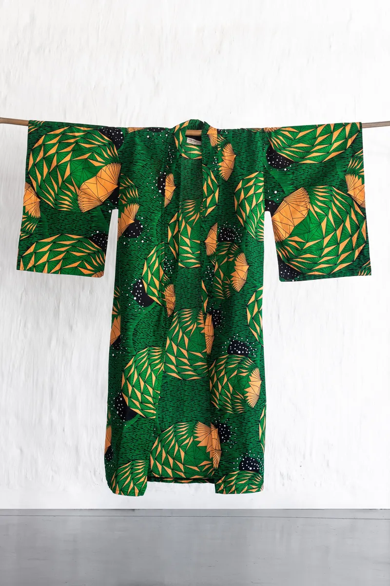 UKHOLO African Lifestyle Kimono - Image 2