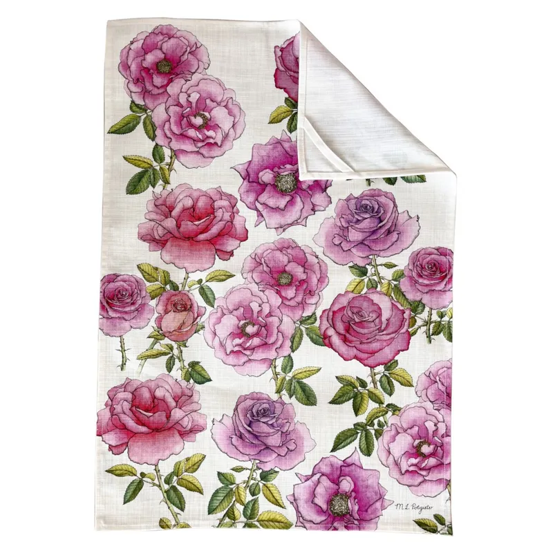 Roses Tea Towel - Image 2
